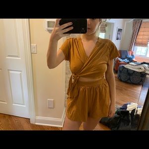 Wrap romper